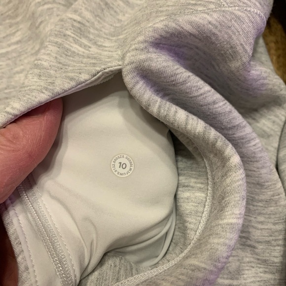 Lululemon Modal pullover hoodie. Size 10. Ultra light-weight. - Picture 5 of 6